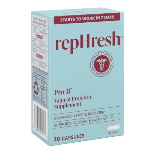 Rephresh Pro-B Vaginal Probiotic Supplement 30 Count | Supports Feminine Health & Balance thumbnail 3