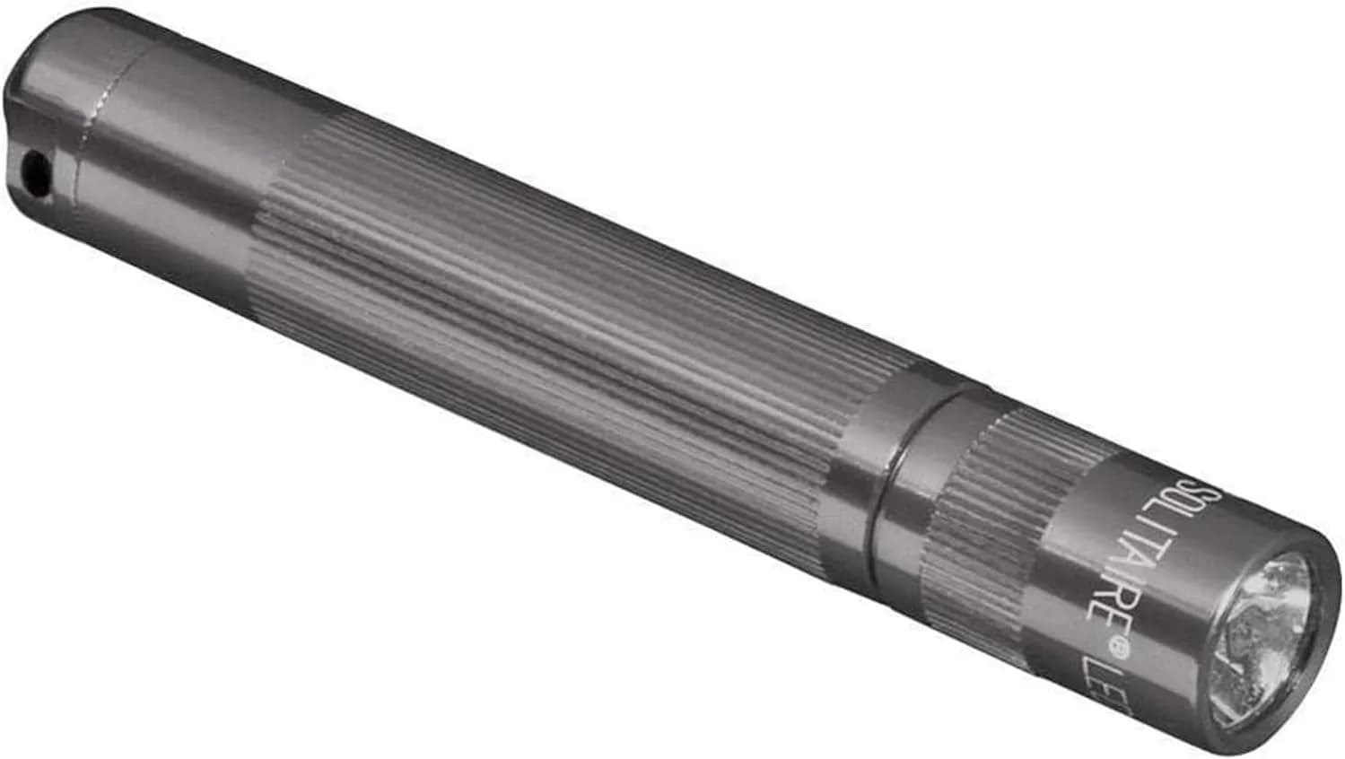MagLite Solitaire LED Flashlight Gray | Compact, Water-Resistant, Adjustable Beam - main product image