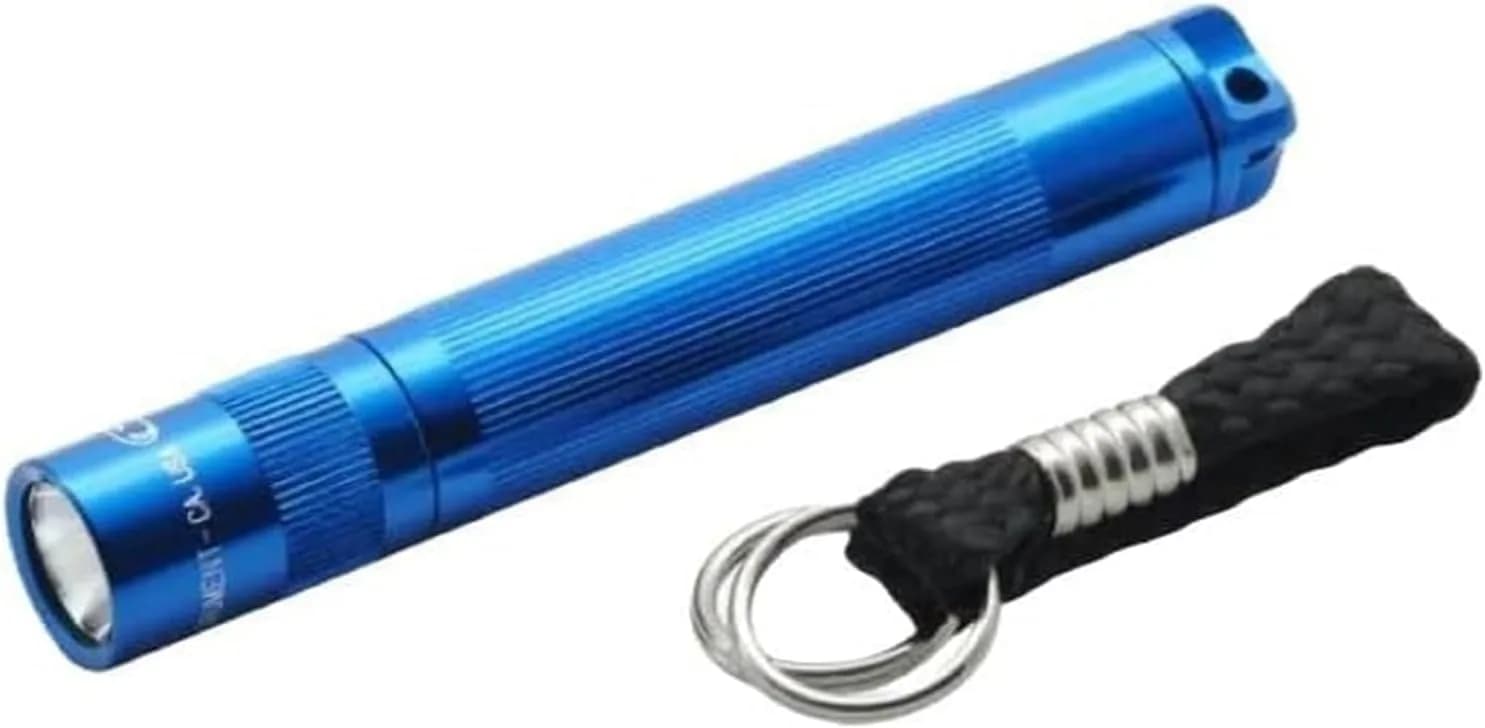 MagLite Solitaire LED Flashlight Blue 8.1 cm (3.19 inches) | Compact Keychain Light - main product image