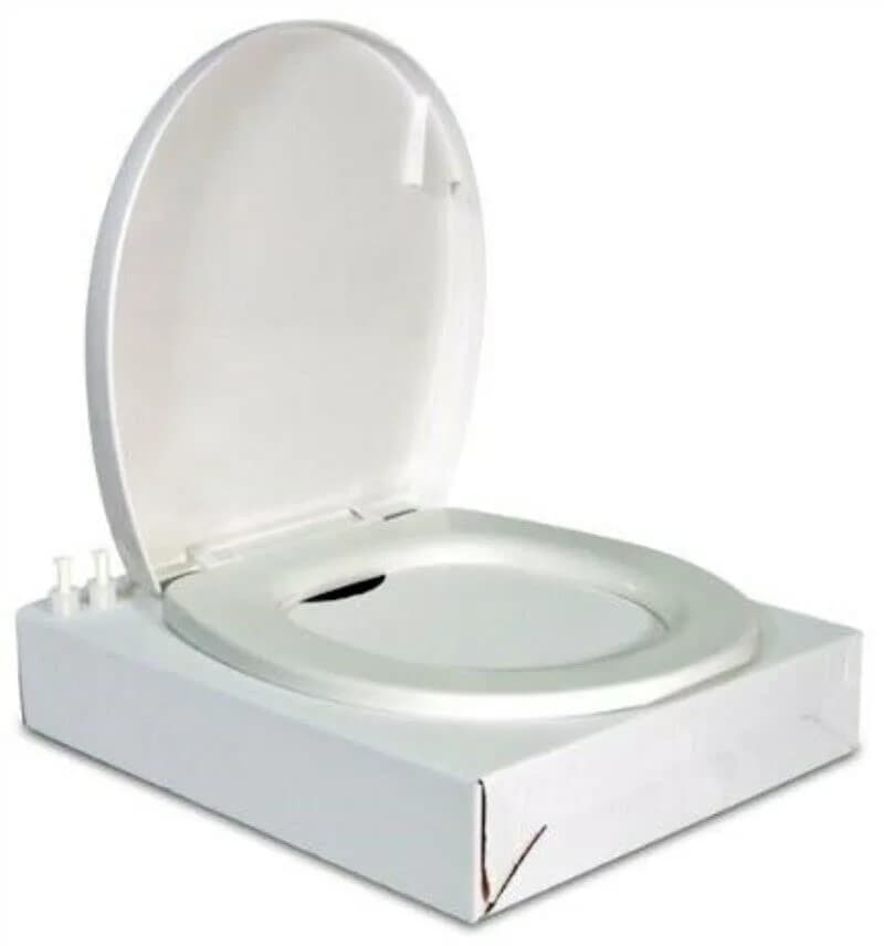 Thetford Seat/Cover Assembly Bone | Compatible RV Toilet Part, Durable Plastic thumbnail 3