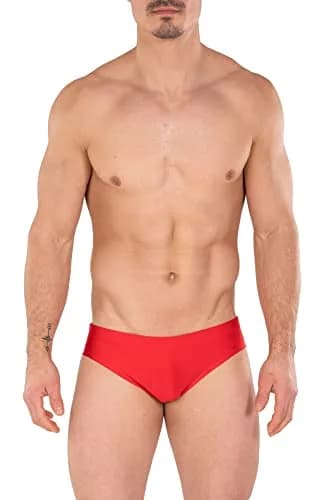 Gary Majdell Sport Mens New Solid Hot Body Bikini Swimsuit X-Large | Full Coverage, Quick Dry, Imported thumbnail 1
