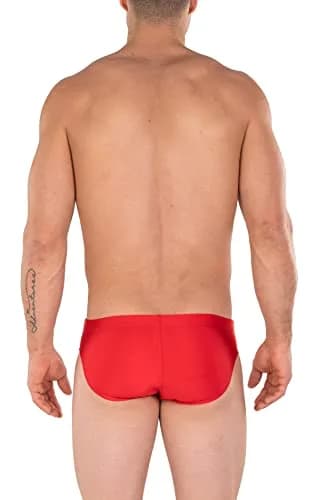 Gary Majdell Sport Mens New Solid Hot Body Bikini Swimsuit X-Large | Full Coverage, Quick Dry, Imported thumbnail 4