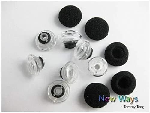 PLT Voyager Legend Eartip Kit - Medium Black | Replacement Ear Tips for Bluetooth Headsets thumbnail 4