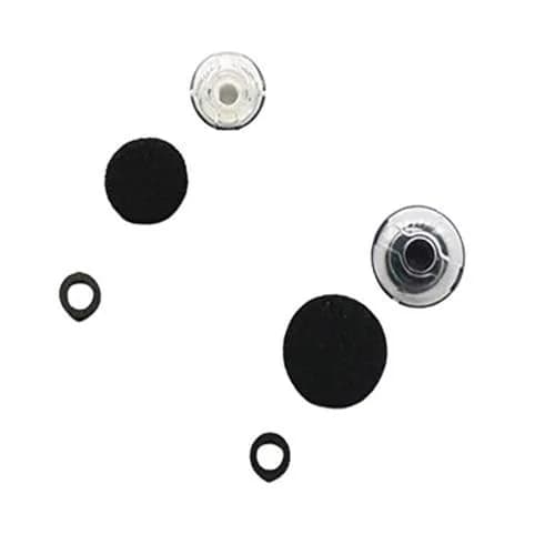 PLT Voyager Legend Eartip Kit - Medium Black | Replacement Ear Tips for Bluetooth Headsets thumbnail 2
