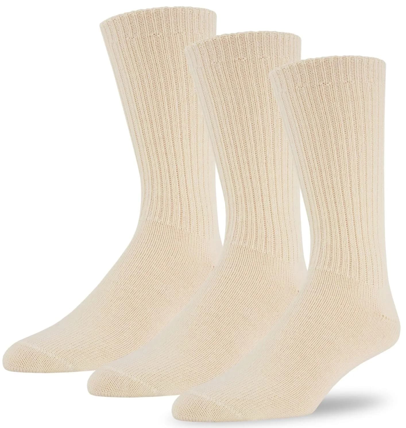 J.B. Field's 96% Merino Wool Weekender Socks Medium | Soft, Itch-Free, All Year Comfort