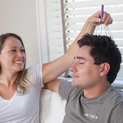 Body Back Scalp Massager - Head Scratcher for Stress Relief and Relaxation thumbnail 3