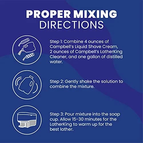 Campbell’s Liquid Shave Cream Lather, Barber Shaving Cream, 8 Oz (Pack of 3) | Barbershop-Quality Hot Lather thumbnail 5