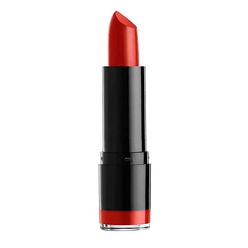 NYX PROFESSIONAL MAKEUP Extra Creamy Round Lipstick - Snow White | Deep Blue-Toned Red, Satin Finish thumbnail 1