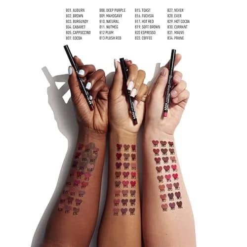 NYX PROFESSIONAL MAKEUP Slim Lip Pencil Beige 0.04 oz | Creamy Lip Liner for Definition thumbnail 2