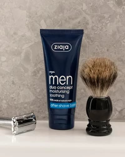 Ziaja Men After-Shave Balm 75ml (2.6 fl oz) | Soothes Irritation & Moisturizes thumbnail 4