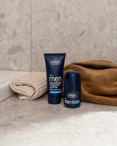 Ziaja Men After-Shave Balm 75ml (2.6 fl oz) | Soothes Irritation & Moisturizes thumbnail 2