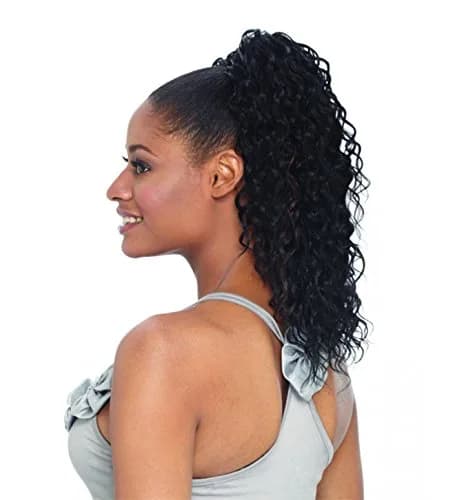 FREETRESS BRAIDS PALM GIRL Shake N Go Synthetic Ponytail 4/27 | Glueless, Straight, Medium, Polyester thumbnail 1