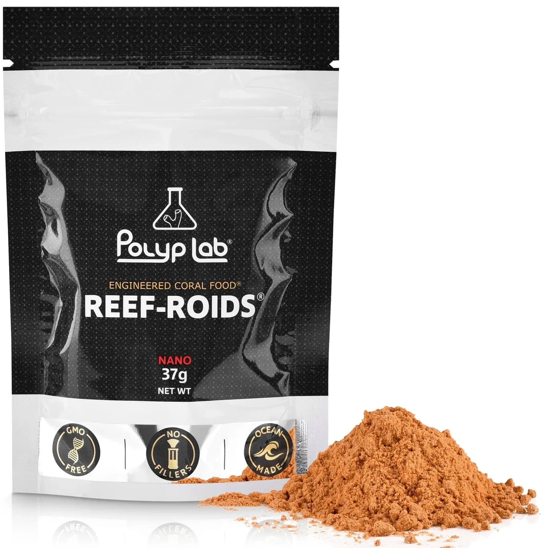 Polyp Lab Nano Reef-Roids Coral Food 37g (1.23 oz) | Enhances Coral Growth and Coloration