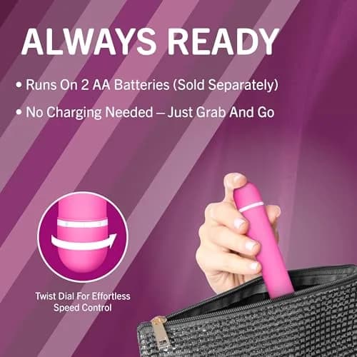 Blush Rosé Luxuriate 7" Vibrator for Women, Men & Couples - Multi-Speed Satin Smooth Wand thumbnail 8