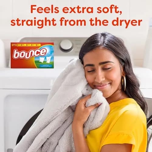 Bounce Outdoor Fresh Fabric Softener Dryer Sheets 34 Count | Controls Static & Reduces Wrinkles thumbnail 5