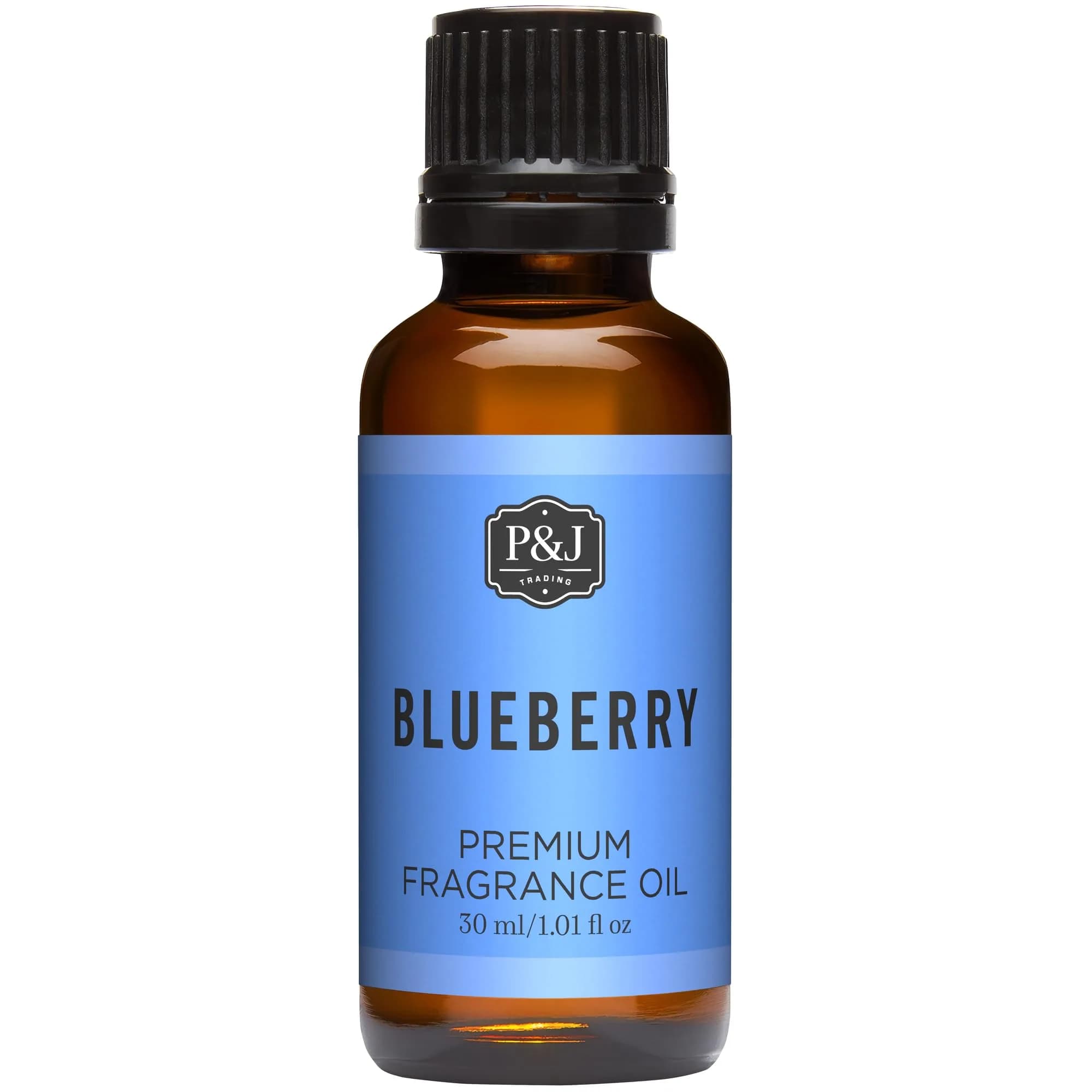 P&J Fragrance Oil Apple Scent 100ml (3.38 Fl Oz) | IFRA Certified Master Perfumer Blend — Blueberry / 1.01 Fl Oz