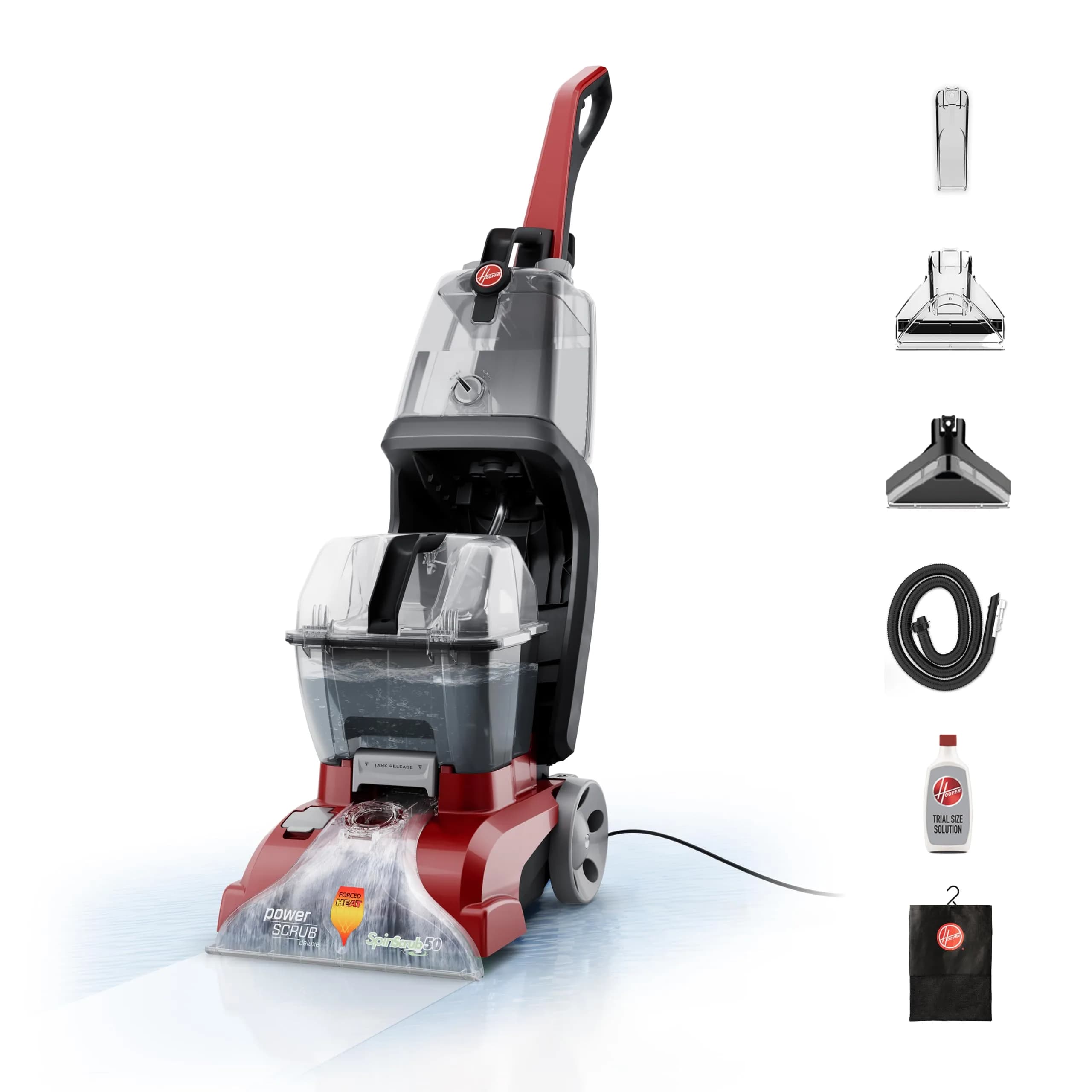 Hoover PowerScrub Deluxe Carpet Cleaner Machine, Pet & Upholstery Tools | Deep Stain Removal & Fast Drying