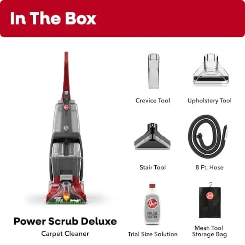 Hoover PowerScrub XL Pet Carpet Cleaner Machine for Carpet & Upholstery | Deep Stain Removal & Fast Drying thumbnail 9