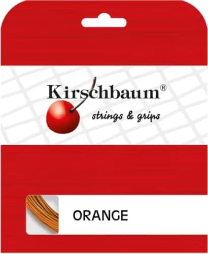 Kirschbaum Orange 1.23 mm (17g) Tennis String Set | Control & Power for All Games thumbnail 1