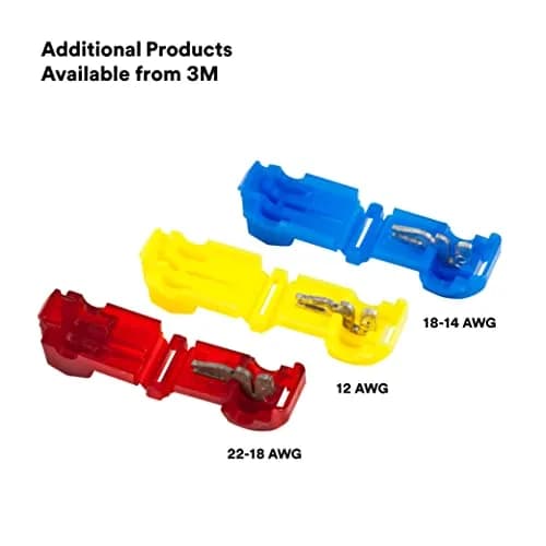3M Female QuickSlide Disconnect 951K, Red, Nylon Insulated, 22-18 AWG | Reusable, RoHS & UL Certified (70-120 chars) thumbnail 6