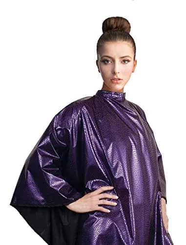 Cricket All Purpose Salon Cape Waterproof Bleach Proof 54" x 60" | Extra-Large Amethyst thumbnail 1