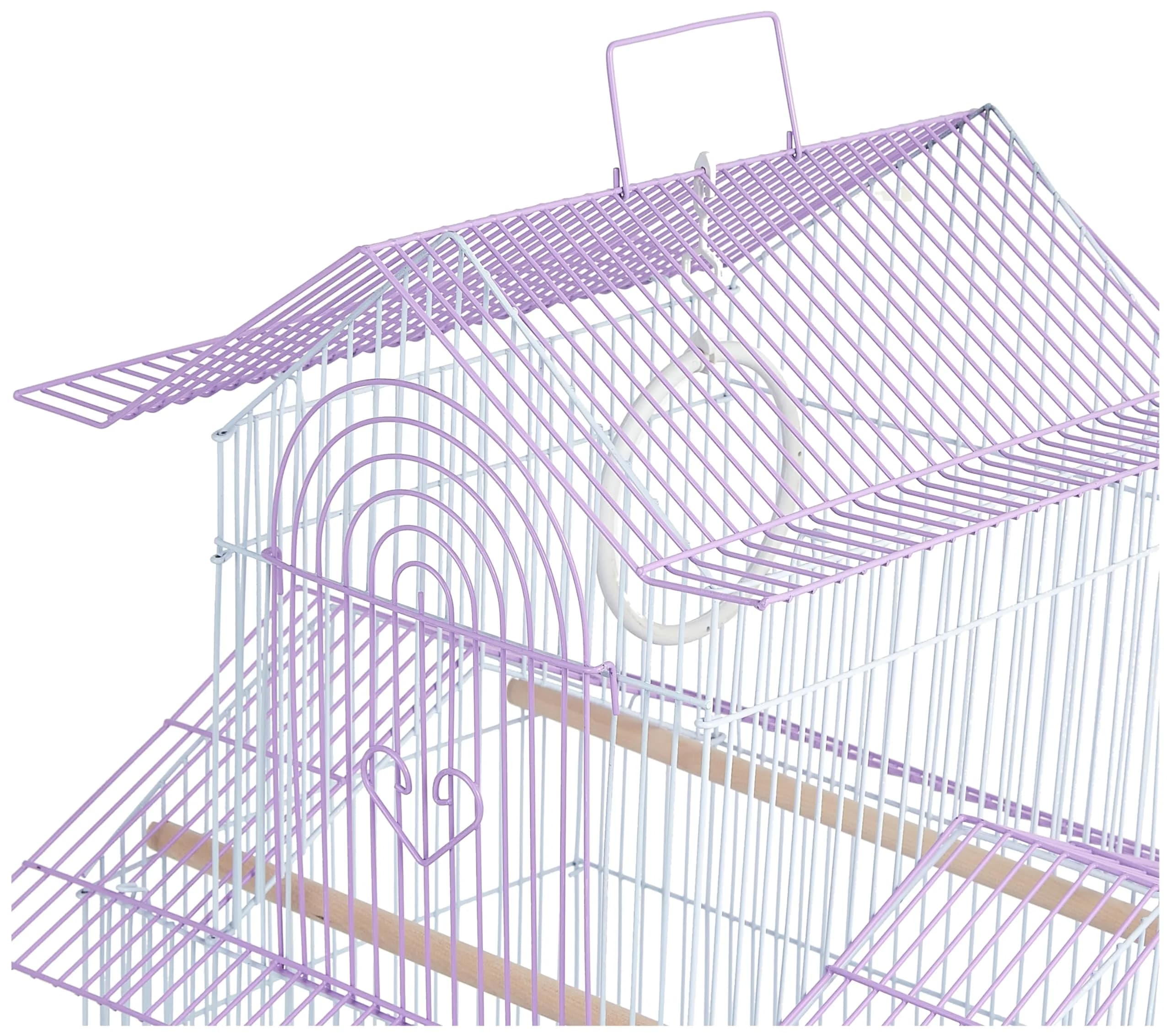 Prevue Pet Products Shanghai Parakeet Cage 49 cm (19.3 in) | Ideal for Small Birds - view 4