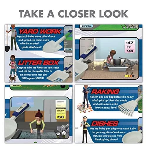 Prank Pack Extreme Chores Gag Gift Box 28.6cm x 30.8cm x 0.7cm (11.25" W x 9" H x 3.25" D) | Wrap Your Real Present in a Funny Authentic Prank-O Gag Present Box thumbnail 7