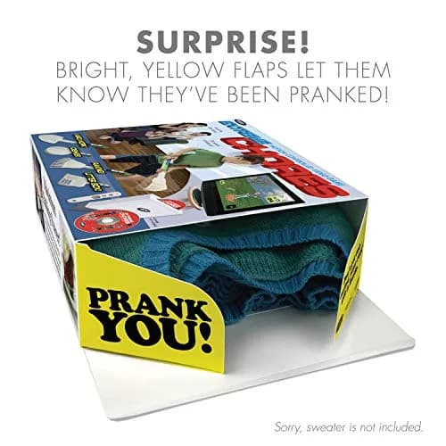 Prank Pack Extreme Chores Gag Gift Box 28.6cm x 30.8cm x 0.7cm (11.25" W x 9" H x 3.25" D) | Wrap Your Real Present in a Funny Authentic Prank-O Gag Present Box thumbnail 2