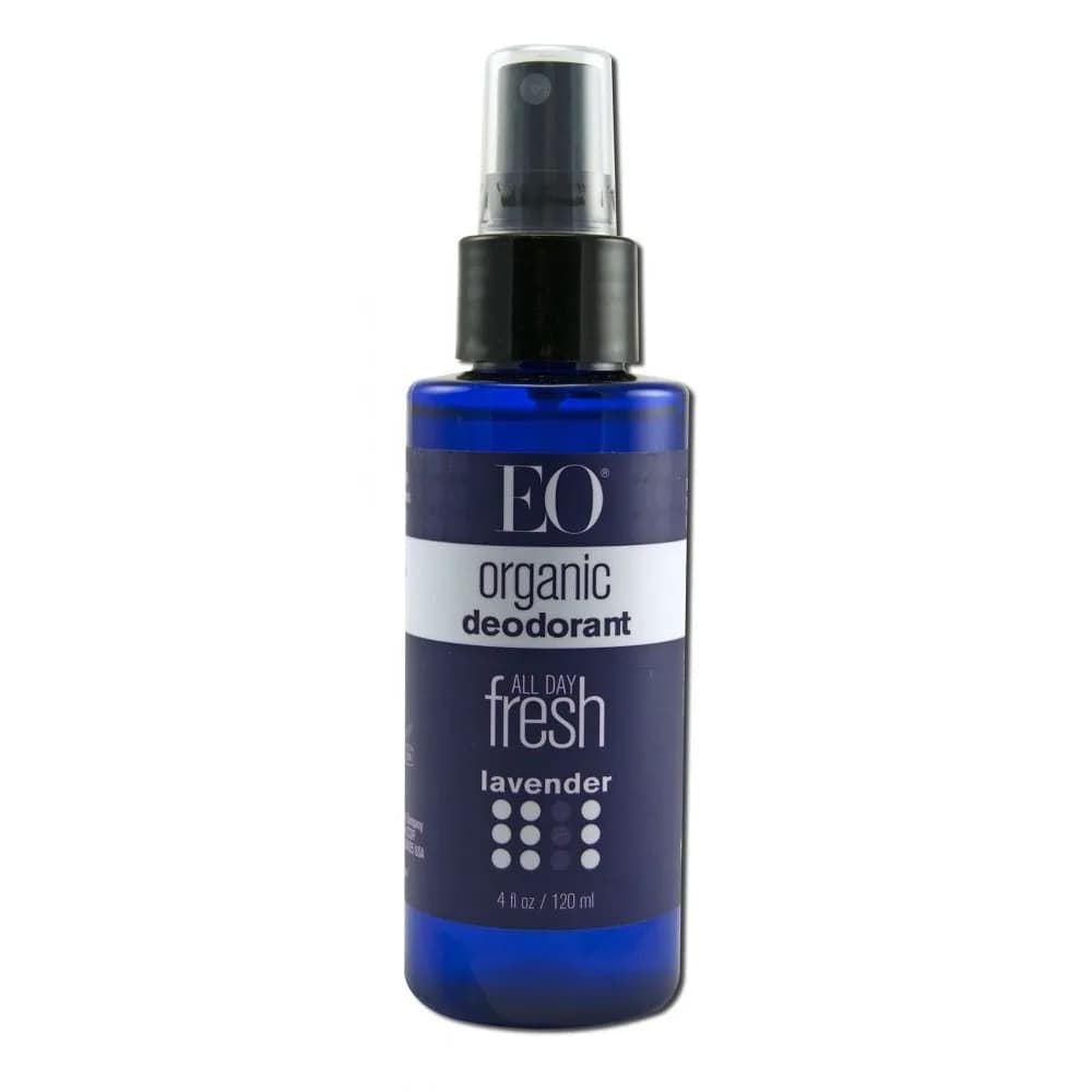 EO Organic Deodorant Spray Lavender 120ml (4 Fl Oz) | Certified Organic, Aluminum-Free — 354ml