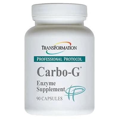 TRANSFORMATION Enzymes Carbo-G High Potency Supplement 90 Capsules | Gluten & Carbohydrate Breakdown thumbnail 2