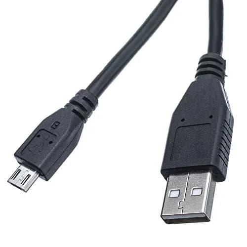 CableWholesale 1.5 ft (18 in) Micro USB 2.0 Cable Black | Syncs Data at 480 Mbps thumbnail 1
