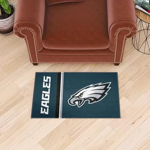FANMATS NFL Cleveland Browns Runner Mat 2'6" x 6' | Football Field Design, Team Colors, Made in USA thumbnail 2