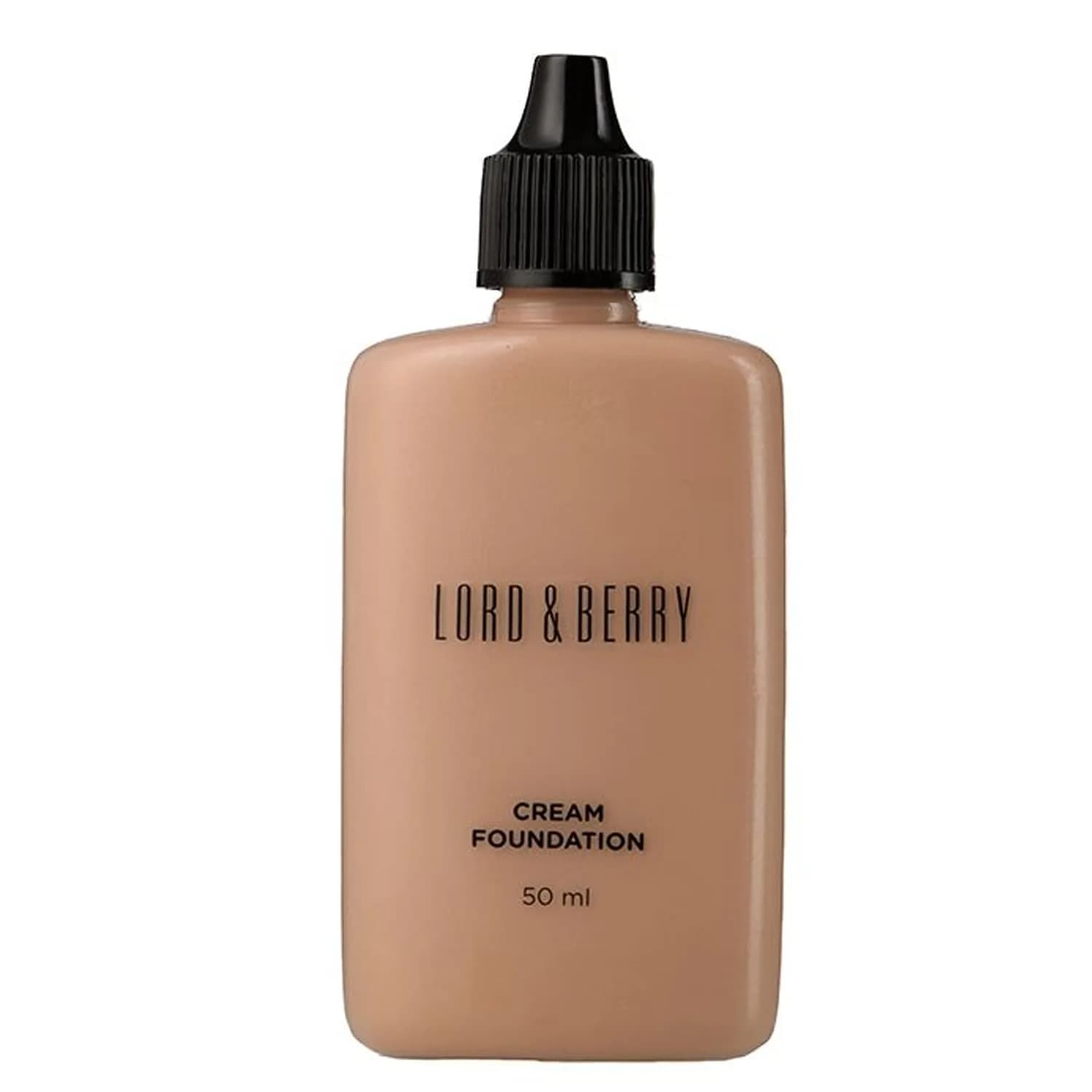 Lord & Berry Cream Foundation Makeup Sand 50ml (1.69 Fl Oz) | Full Coverage with Hyaluronic Acid - main product image