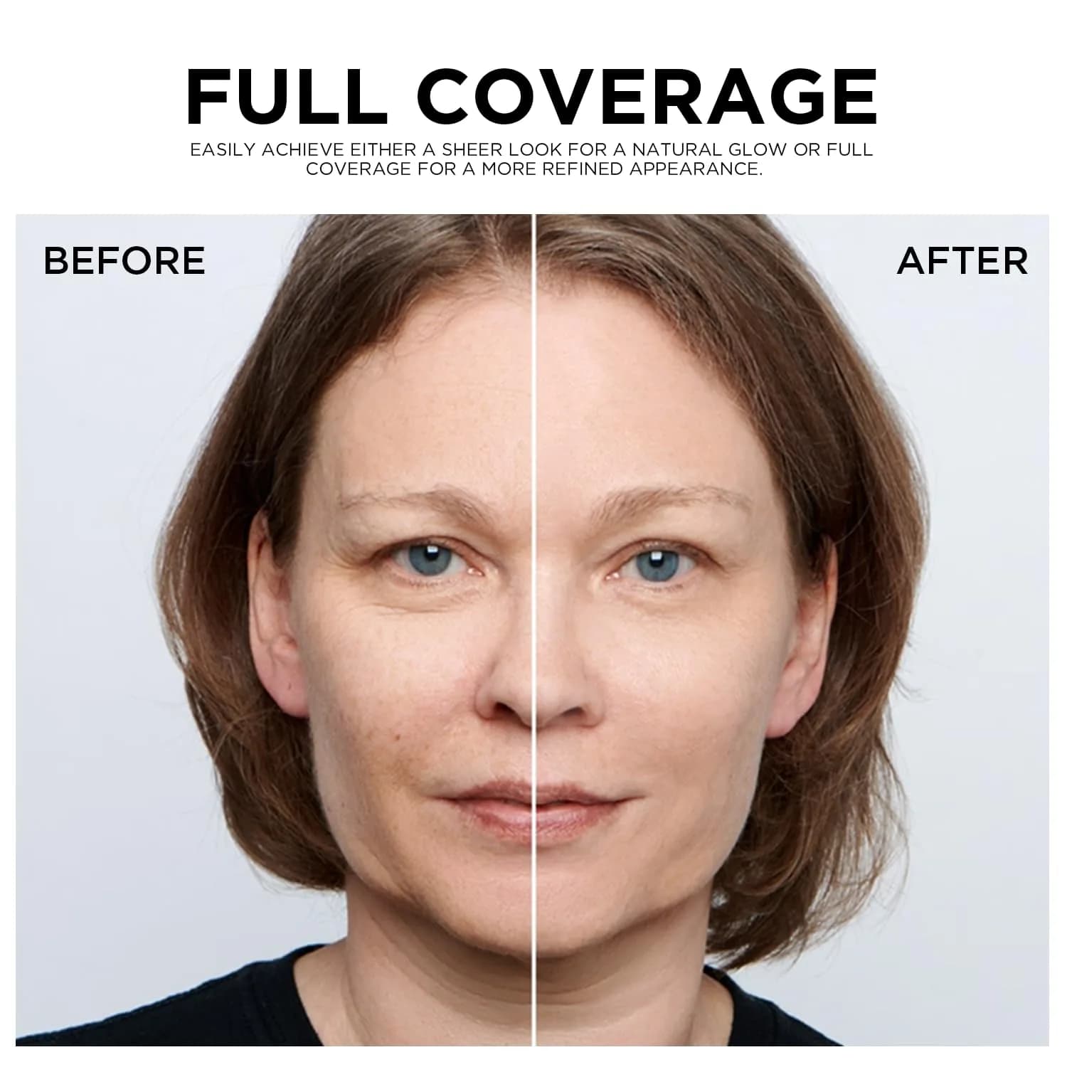 Lord & Berry Cream Foundation Makeup Sand 50ml (1.69 Fl Oz) | Full Coverage with Hyaluronic Acid - view 3