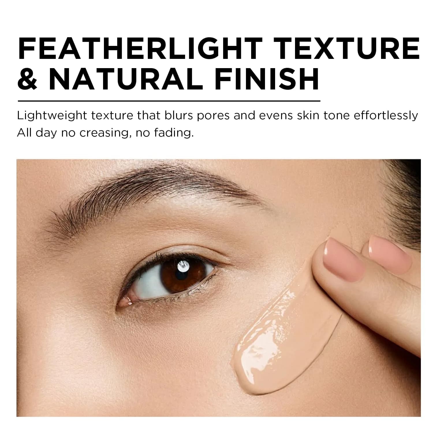 Lord & Berry Cream Foundation Makeup Sand 50ml (1.69 Fl Oz) | Full Coverage with Hyaluronic Acid - view 4