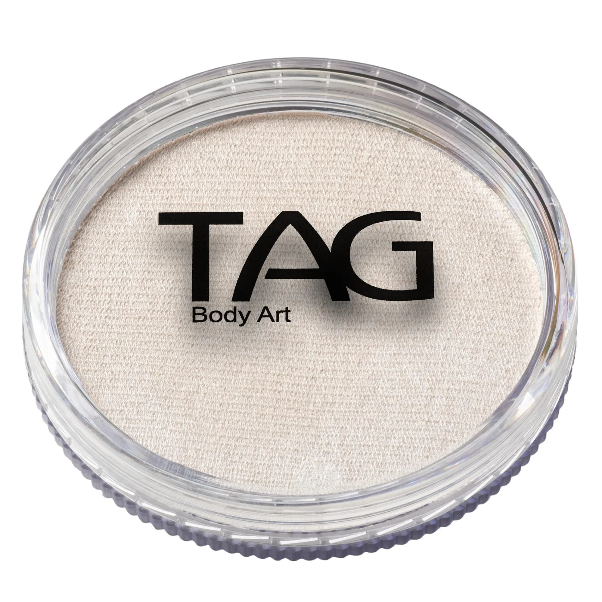 TAG Pearl White Face and Body Paint 32gm (1.13 oz) | Metallic Sheen for Artistic Bodywork - view 3