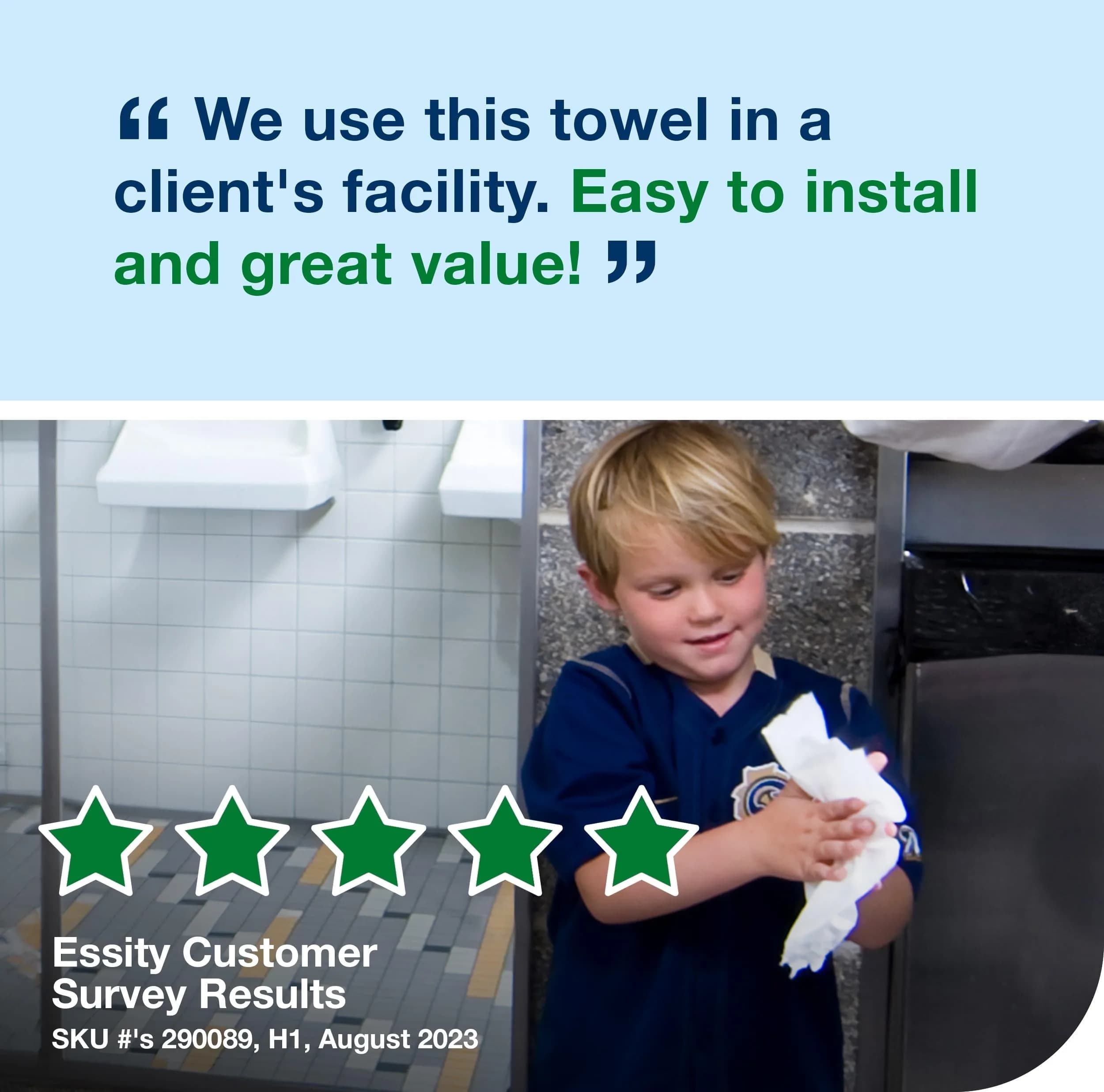 Tork Matic Paper Hand Towel Roll White H1, Universal, 100% Recycled Fiber, 6 Rolls x 700 ft (4300 Sheets Total) | ECOLOGO Certified - view 5