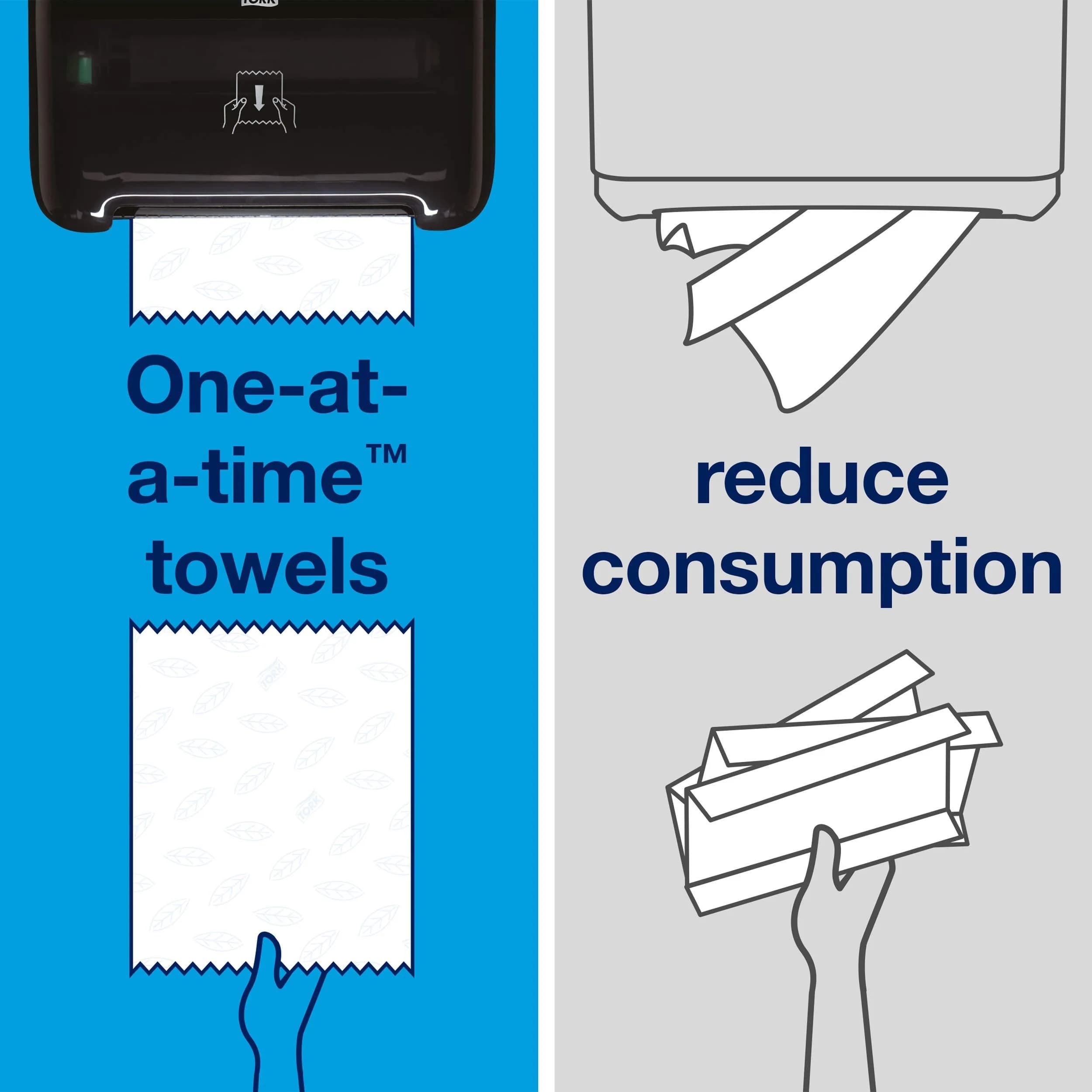 Tork Matic Paper Hand Towel Roll Natural H1, 6 Rolls x 700 ft | Eco-Friendly Recycled Fiber - view 3