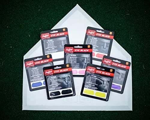 Rawlings Eye Black Adhesive Stickers | Black | 12 Pairs for Athletes thumbnail 5
