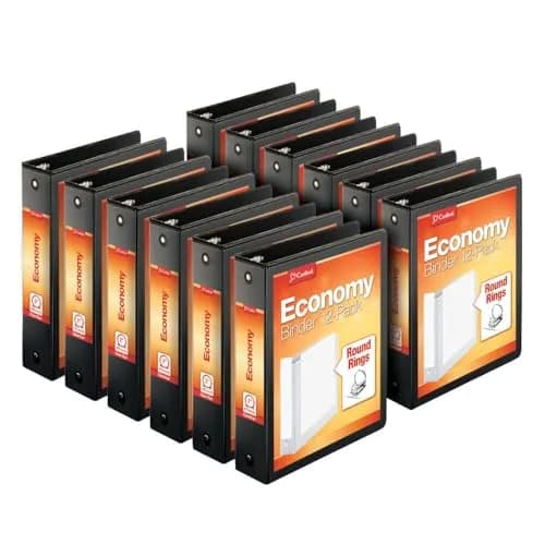 Cardinal Economy 3-Ring Binder 2" Round Rings 475 Sheets | ClearVue Presentation View - main product image