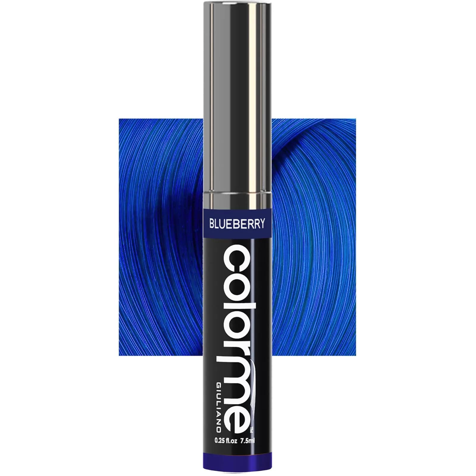 Color Me Blueberry Temporary Hair Mascara 7.39ml (0.25 Fl Oz) | Washes Out with 1-3 Shampoos - main product image