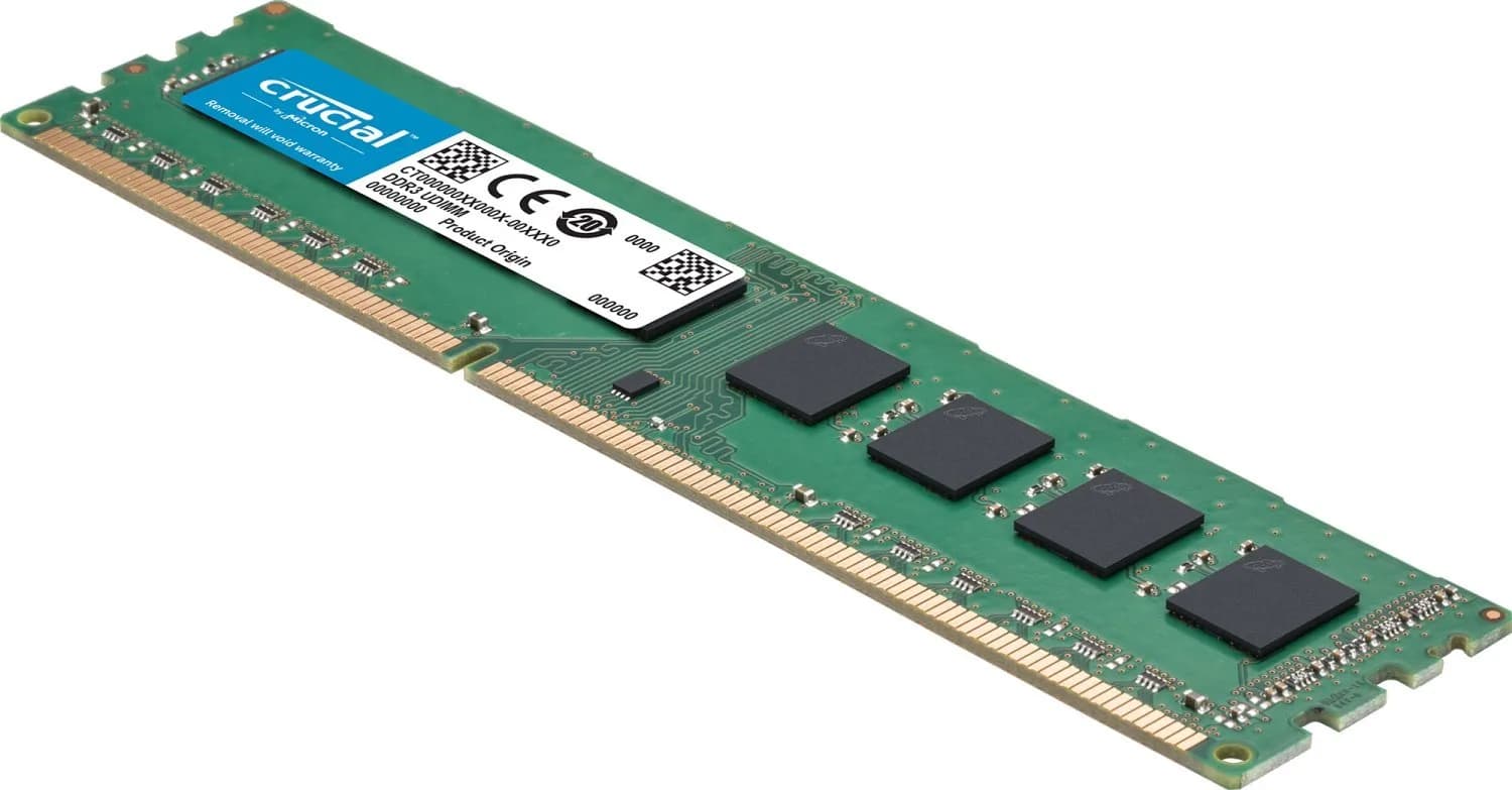 Crucial Technology 8GB Kit (4GBx2) DDR3 PC3-12800 DIMM 1600MHz 1.35V/1.5V 240-Pin UDIMM Desktop Memory CT2K51264BD160BJ - view 3