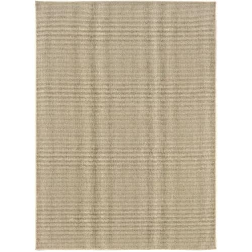 Oriental Weavers Karavia Indoor/Outdoor Rug 7'6" x 5'3" Light Brown | Water & Fade Resistant thumbnail 2