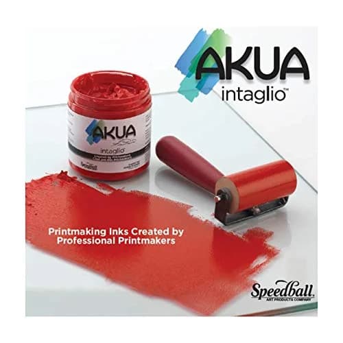 Akua Intaglio Water-Based Ink, Carbon Black, 59ml (2 fl oz) | Printmaking Ink for Etching & Monotype thumbnail 3