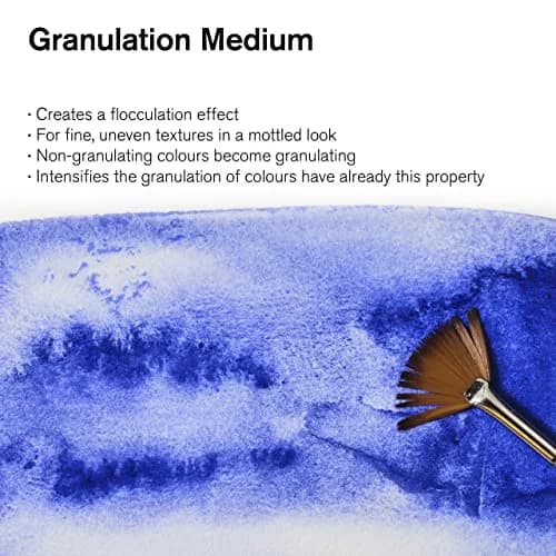 Winsor & Newton Watercolor Medium, Granulation Medium, 75ml Bottle | Enhances Granulation & Texture thumbnail 2