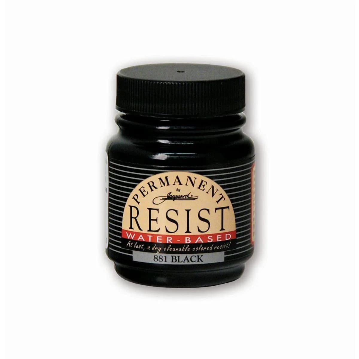 Jacquard Black Permanent Water-Based Resist - 2.25 Ounce (66.54 ml) for Screen Printing - main product image