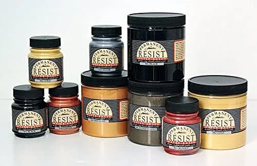 Jacquard Permanent Water-Based Resist Black 66.54ml (2.25 Fl Oz) | For Silk Screening & Fine Lines thumbnail 5