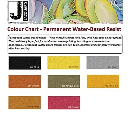 Jacquard Permanent Water-Based Resist Black 66.54ml (2.25 Fl Oz) | For Silk Screening & Fine Lines thumbnail 4