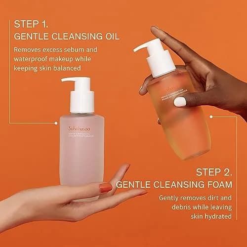 Sulwhasoo Gentle Cleansing Oil | Korean Hydrating Waterproof Makeup Remover for All Skin Types thumbnail 7