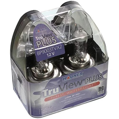 Wagner TruView PLUS BP9003TVX2 Multi-Purpose Light Bulb | Whiter Blue HID Look, 9003, Pack of 2 thumbnail 3